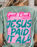 JESUS PAID IT ALL (pre-order)