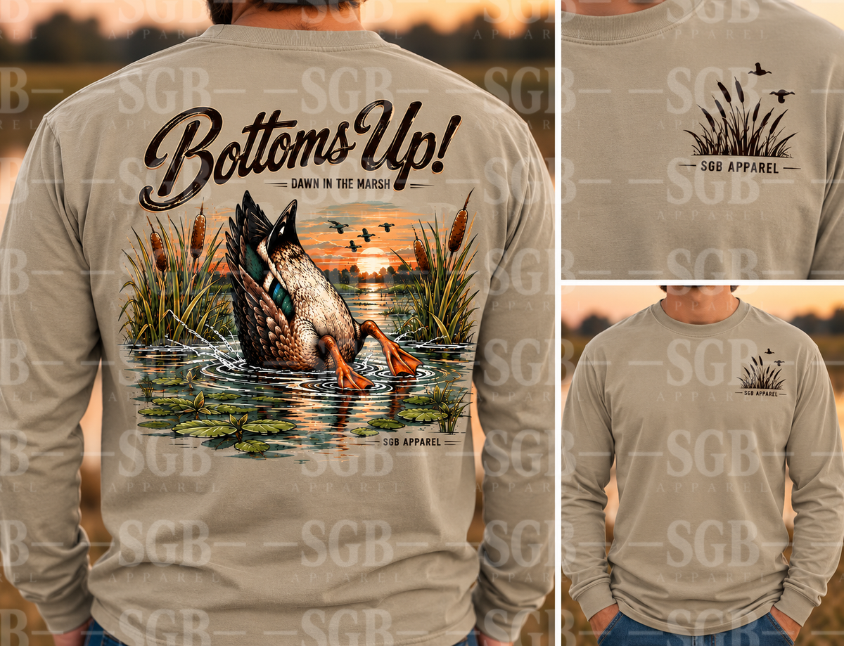 Bottoms Up! Long Sleeve (pre-order)